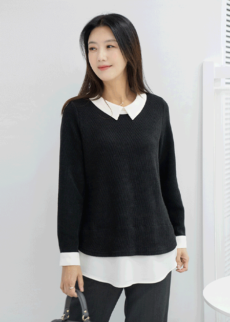 Uni-layered blouse-BL2312004-