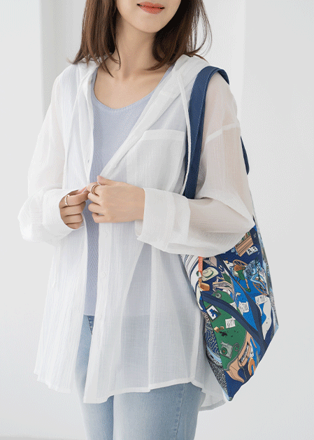 Slush Open Hooded Shirt - BL2505063 -