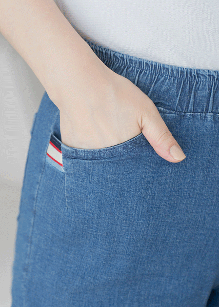 Bankotape Denim Pants-PN2505071-