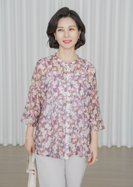 Bangbang Flower Blouse-BL2505065-