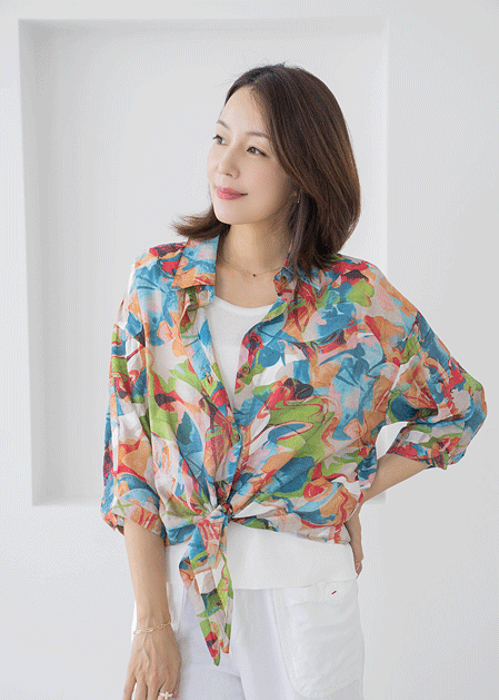 Beach Blouse-BL2506002-