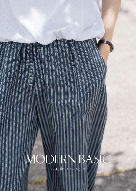 <B>[Modern Basic]</b> Bohemian Wide Pants - PN2507082 -
