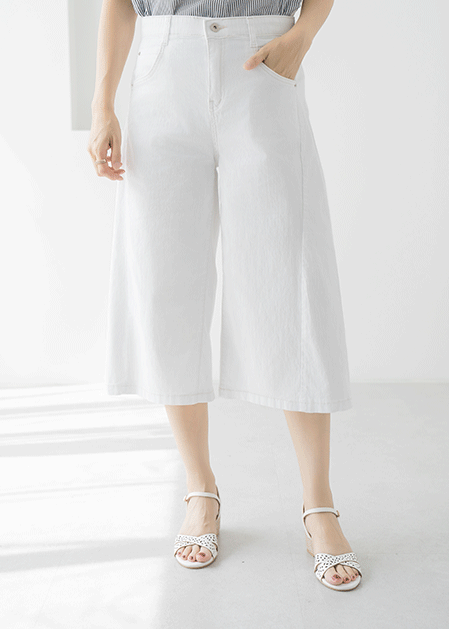 Cool Denim 8-Way Wide Pants - PN2507092