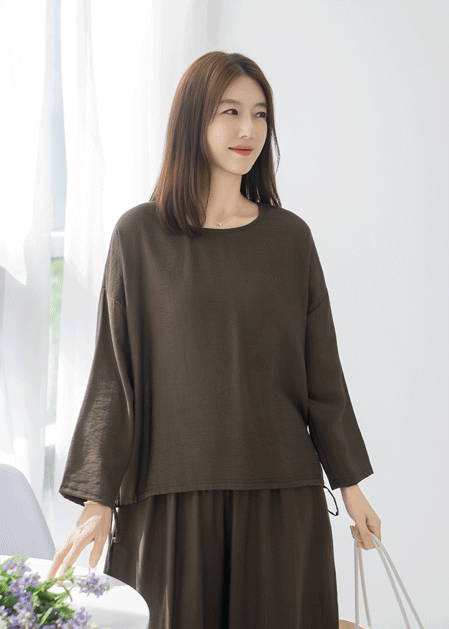 Shining Loose Blouse - BL2508013 -